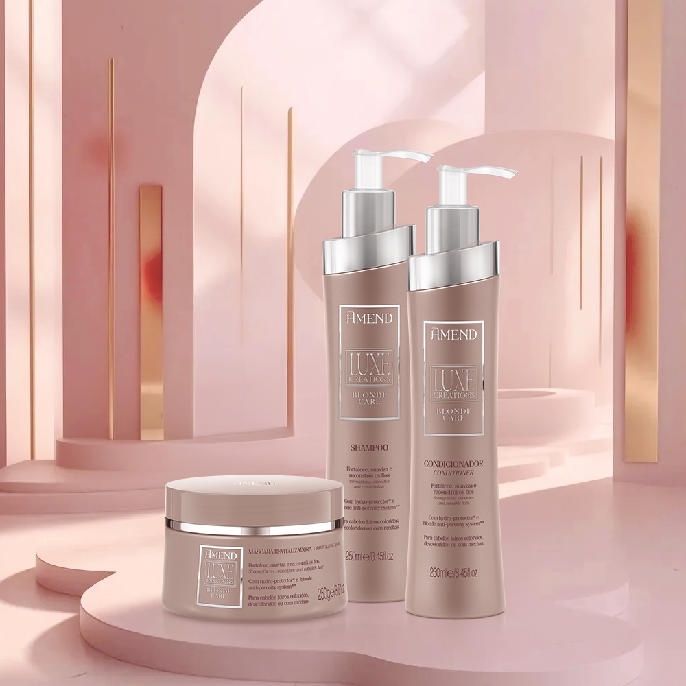 Kit Amend Luxe Creations Blonde Care | 3 produtos image number 7
